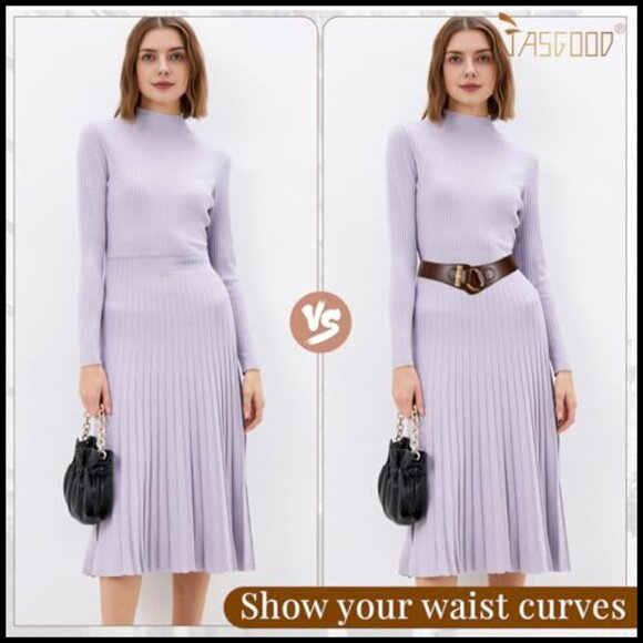 Vintage Stretchy Waist Belt Elastic Wide Waistband Retro Elegant Accessory main image 6